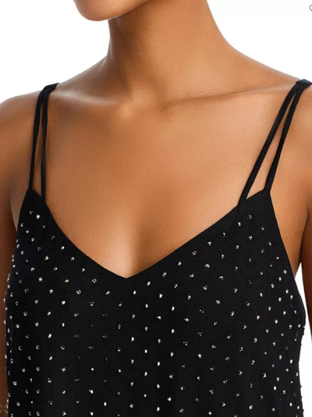 AQUA Embellished Mesh Cami Top - Exclusive - NWT's. XL
